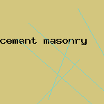 cement masonry